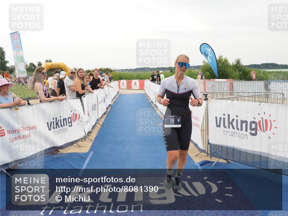 22.06.2025 - Viking Triathlon MichiJ http://msf.ph/oto/8081390 22.06.2025 15:58:49 Ziel 18 meine-sportfotos.de