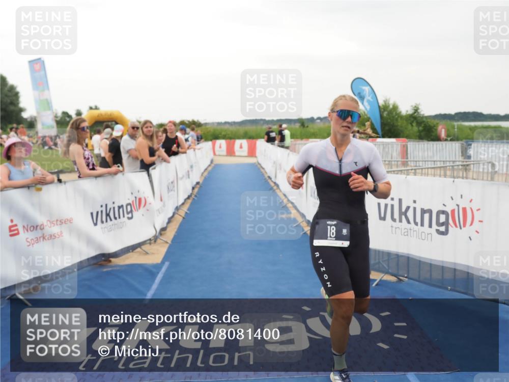 22.06.2025 - Viking Triathlon MichiJ http://msf.ph/oto/8081400 22.06.2025 15:58:49 Ziel 18 meine-sportfotos.de