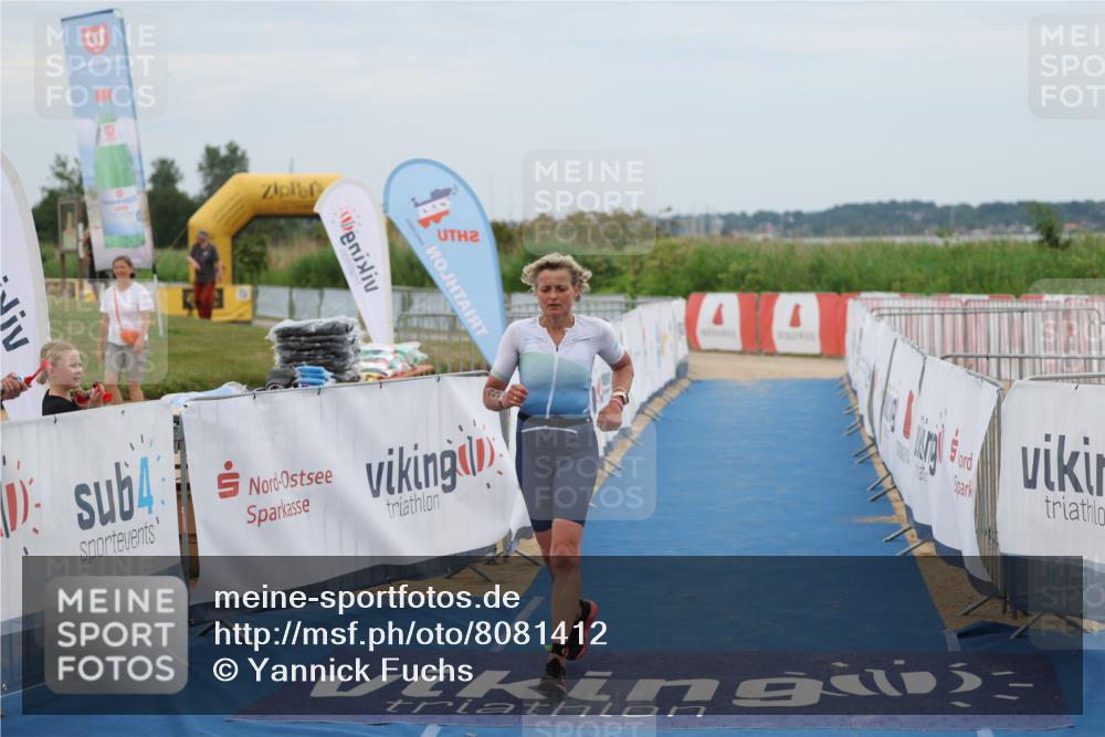22.06.2025 - Viking Triathlon Yannick Fuchs http://msf.ph/oto/8081412 22.06.2025 17:48:33 Ziel 498 meine-sportfotos.de