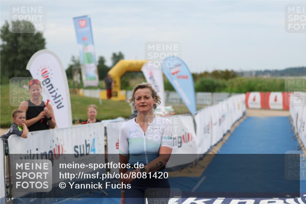 22.06.2025 - Viking Triathlon Yannick Fuchs http://msf.ph/oto/8081420 22.06.2025 17:48:35 Ziel 498 meine-sportfotos.de