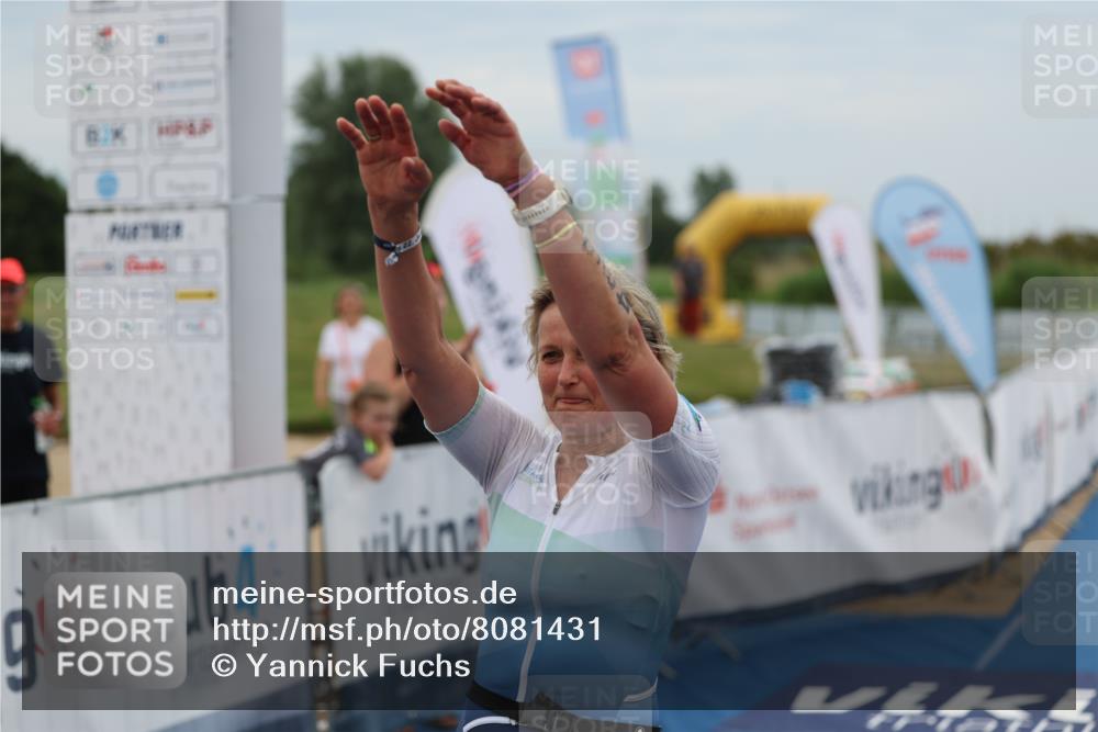 22.06.2025 - Viking Triathlon Yannick Fuchs http://msf.ph/oto/8081431 22.06.2025 17:48:37 Ziel 498 meine-sportfotos.de