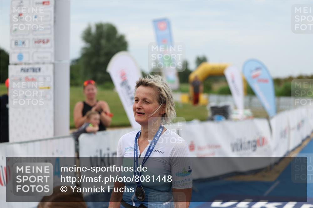 22.06.2025 - Viking Triathlon Yannick Fuchs http://msf.ph/oto/8081448 22.06.2025 17:48:43 Ziel  meine-sportfotos.de