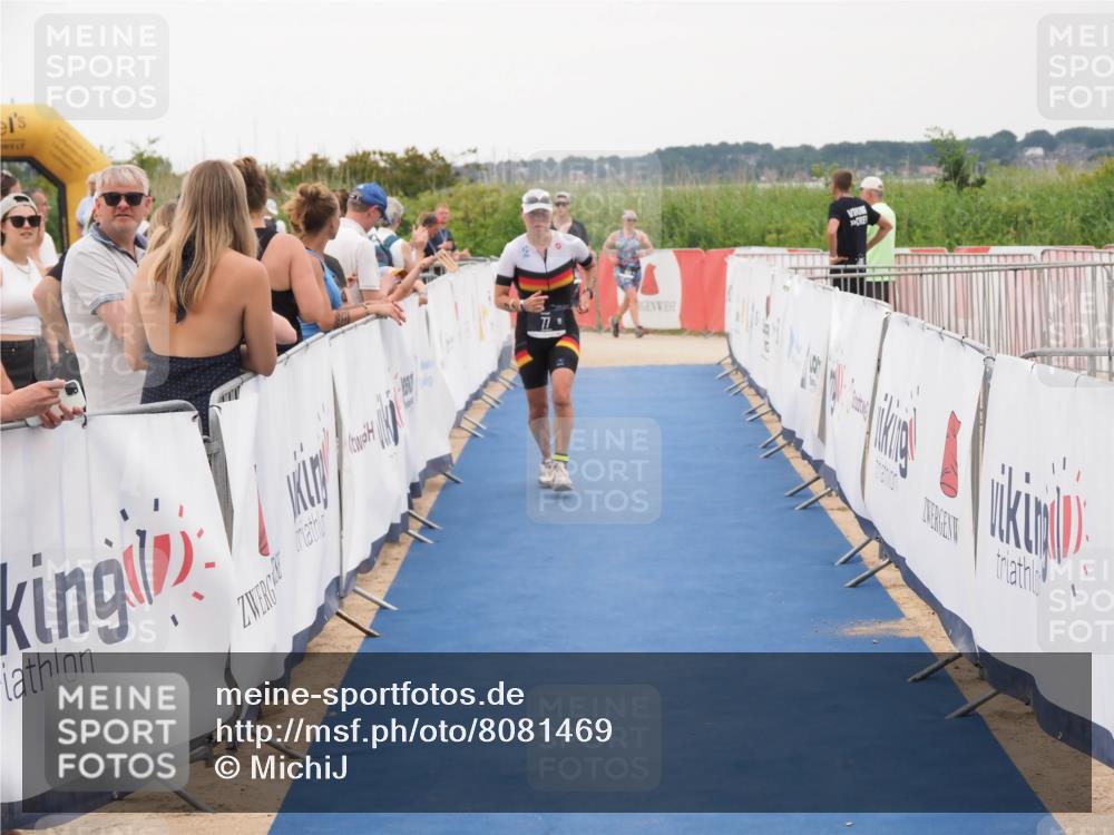 22.06.2025 - Viking Triathlon MichiJ http://msf.ph/oto/8081469 22.06.2025 15:59:01 Ziel 77 meine-sportfotos.de