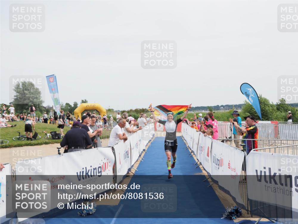 22.06.2025 - Viking Triathlon MichiJ http://msf.ph/oto/8081536 22.06.2025 14:26:47 Ziel 11 meine-sportfotos.de