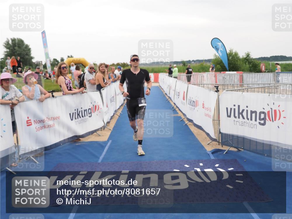 22.06.2025 - Viking Triathlon MichiJ http://msf.ph/oto/8081657 22.06.2025 15:59:09 Ziel 77, 461 meine-sportfotos.de