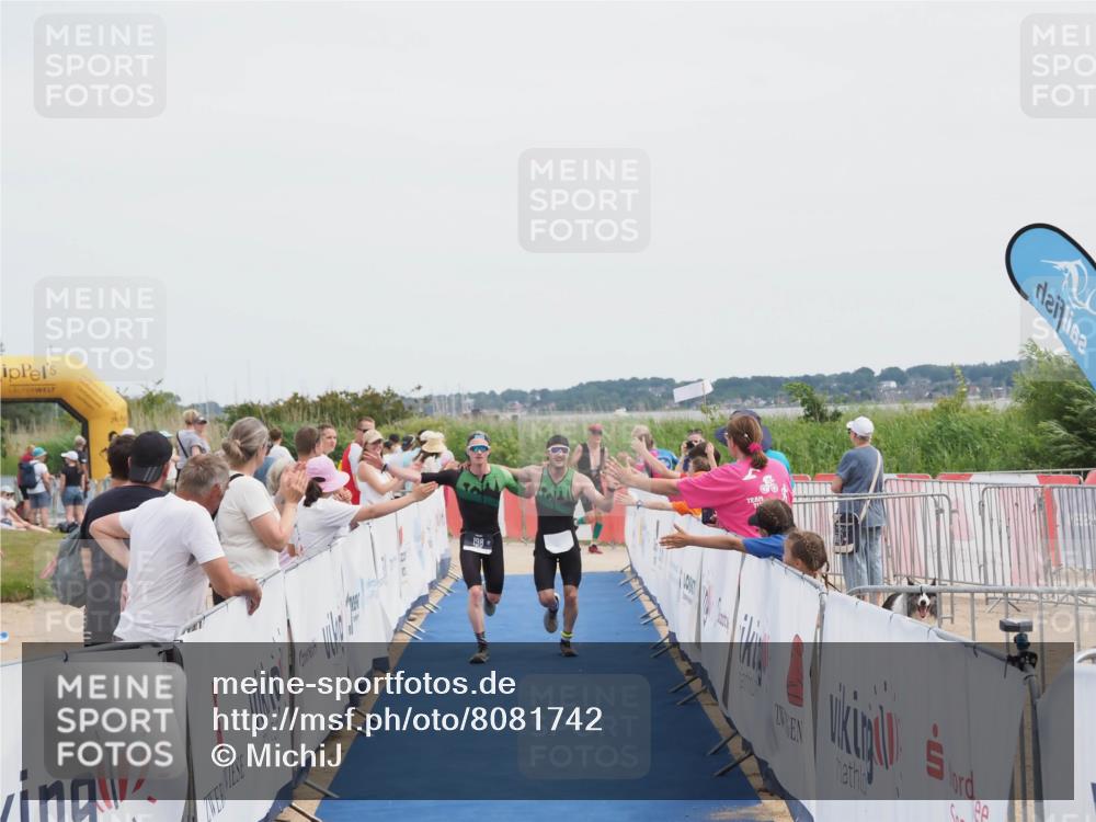 22.06.2025 - Viking Triathlon MichiJ http://msf.ph/oto/8081742 22.06.2025 14:28:04 Ziel 198, 287, 534 meine-sportfotos.de