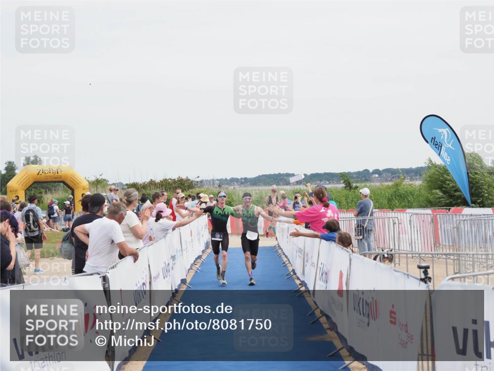 22.06.2025 - Viking Triathlon MichiJ http://msf.ph/oto/8081750 22.06.2025 14:28:05 Ziel 198, 287, 534 meine-sportfotos.de