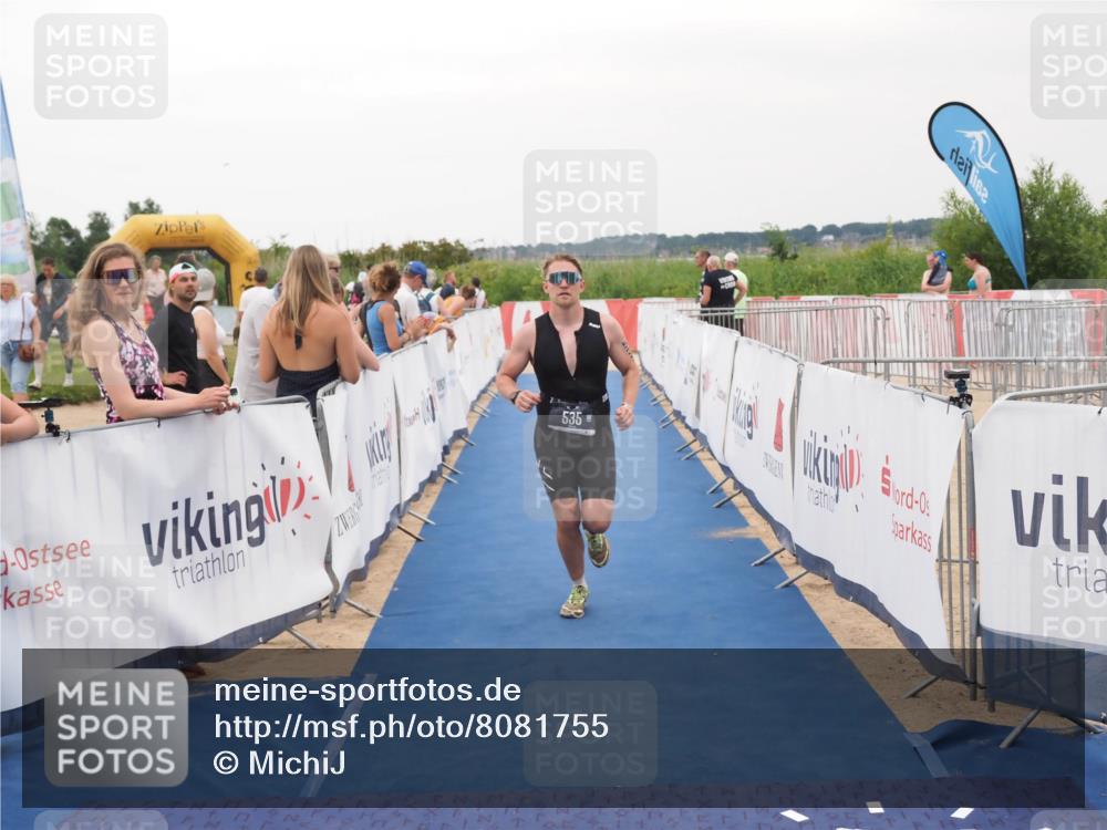 22.06.2025 - Viking Triathlon MichiJ http://msf.ph/oto/8081755 22.06.2025 15:59:17 Ziel 535 meine-sportfotos.de