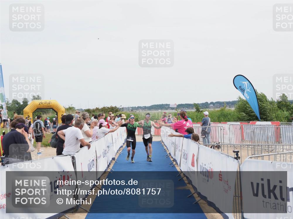 22.06.2025 - Viking Triathlon MichiJ http://msf.ph/oto/8081757 22.06.2025 14:28:05 Ziel 198, 287, 534 meine-sportfotos.de