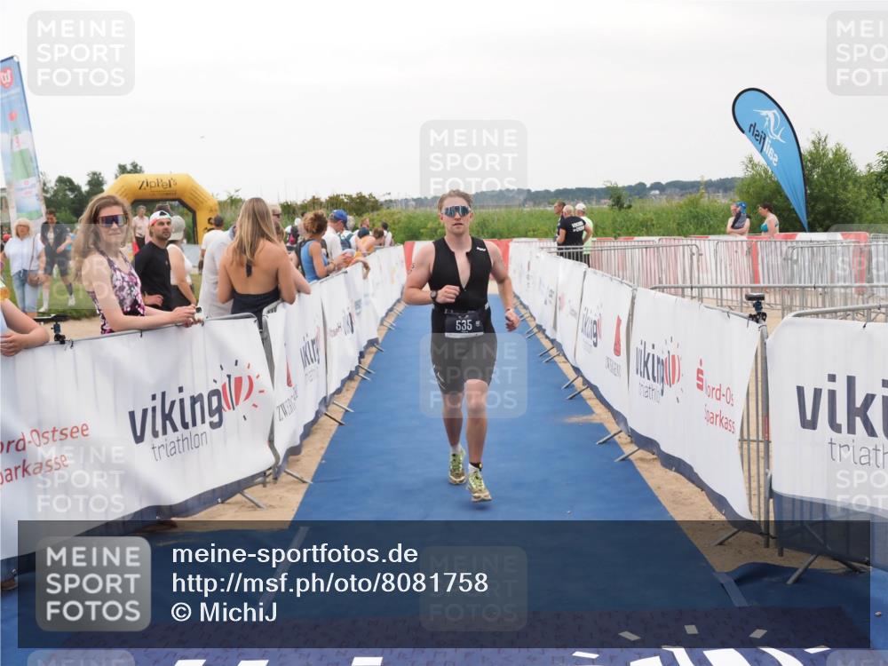 22.06.2025 - Viking Triathlon MichiJ http://msf.ph/oto/8081758 22.06.2025 15:59:17 Ziel 535 meine-sportfotos.de