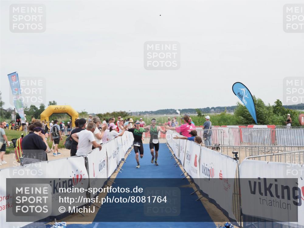 22.06.2025 - Viking Triathlon MichiJ http://msf.ph/oto/8081764 22.06.2025 14:28:05 Ziel 198, 287, 534 meine-sportfotos.de