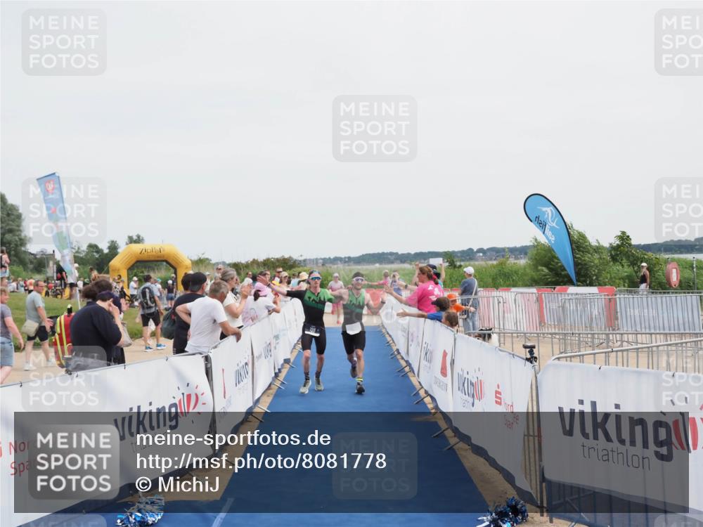 22.06.2025 - Viking Triathlon MichiJ http://msf.ph/oto/8081778 22.06.2025 14:28:06 Ziel 198, 287, 534 meine-sportfotos.de