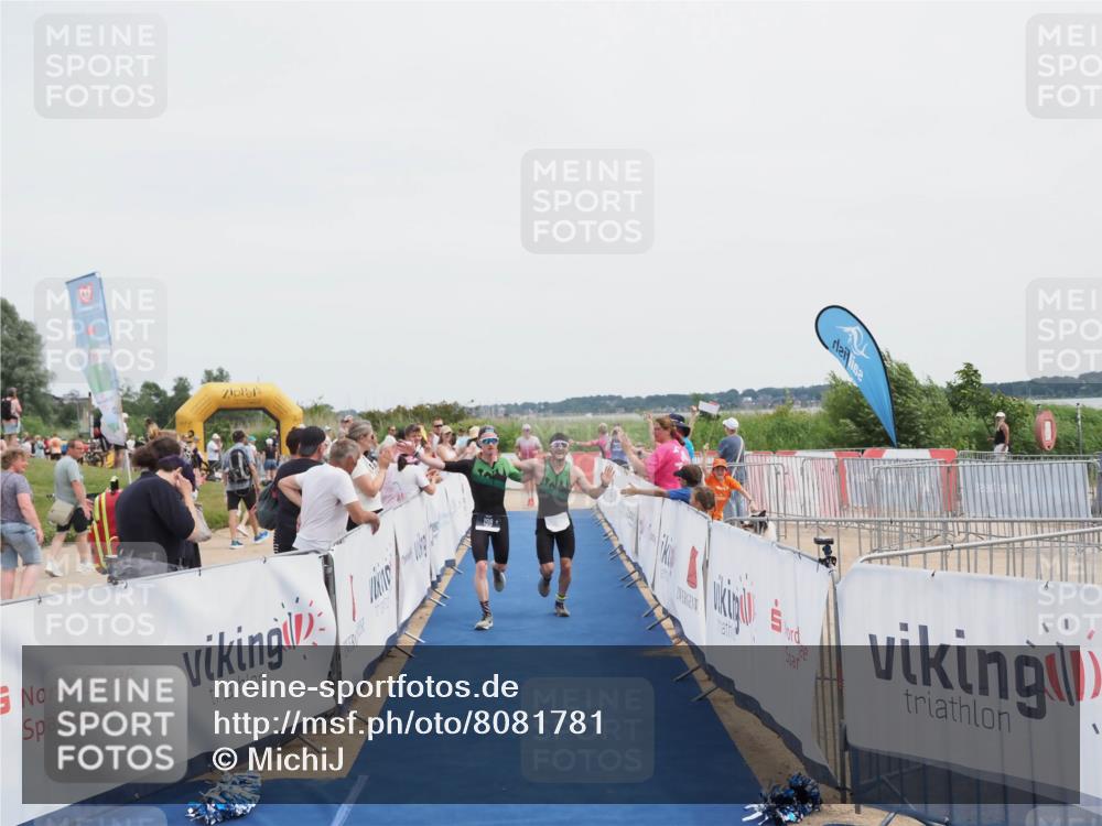 22.06.2025 - Viking Triathlon MichiJ http://msf.ph/oto/8081781 22.06.2025 14:28:06 Ziel 198, 287, 534 meine-sportfotos.de