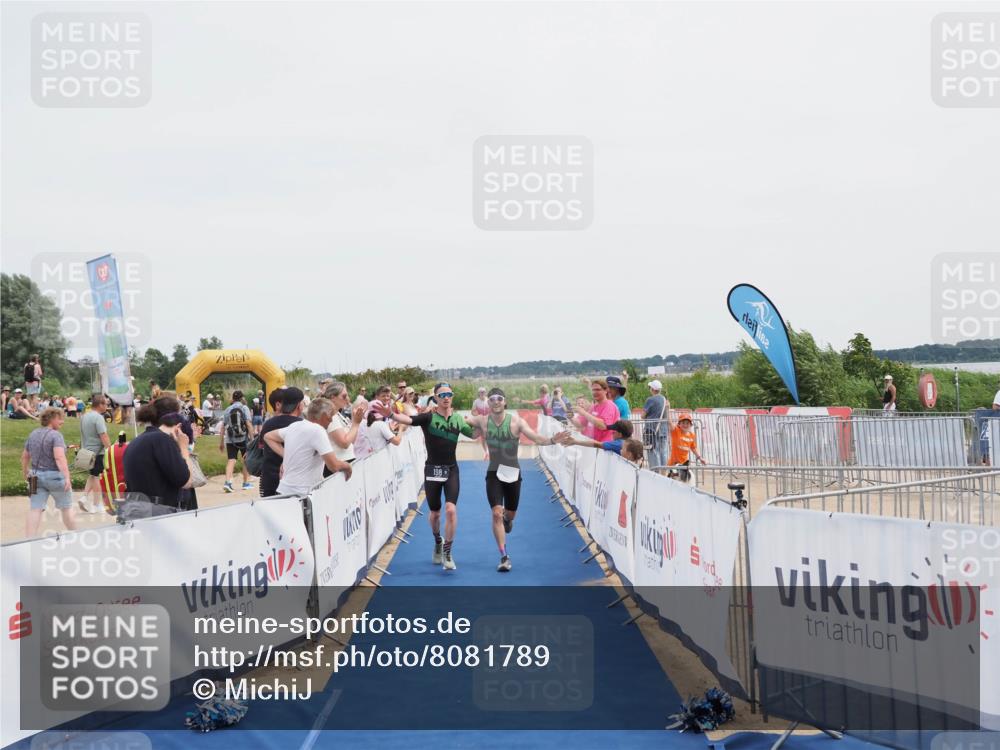 22.06.2025 - Viking Triathlon MichiJ http://msf.ph/oto/8081789 22.06.2025 14:28:06 Ziel 198, 287, 534 meine-sportfotos.de