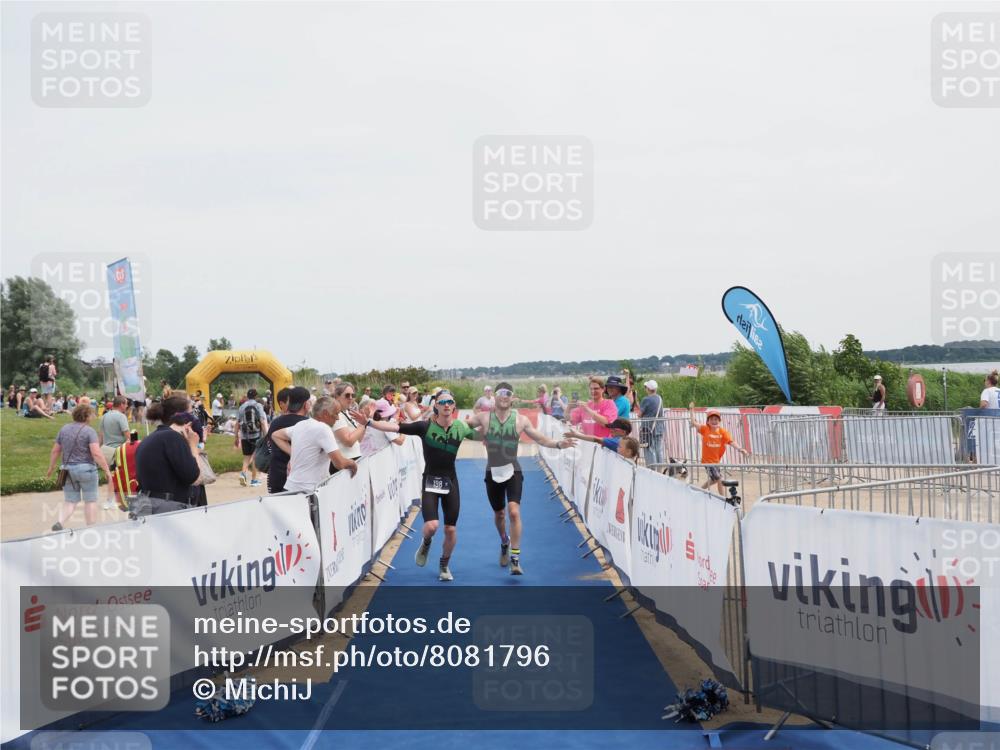 22.06.2025 - Viking Triathlon MichiJ http://msf.ph/oto/8081796 22.06.2025 14:28:06 Ziel 198, 287, 534 meine-sportfotos.de