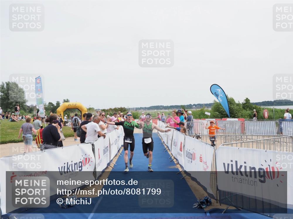 22.06.2025 - Viking Triathlon MichiJ http://msf.ph/oto/8081799 22.06.2025 14:28:06 Ziel 198, 287, 534 meine-sportfotos.de