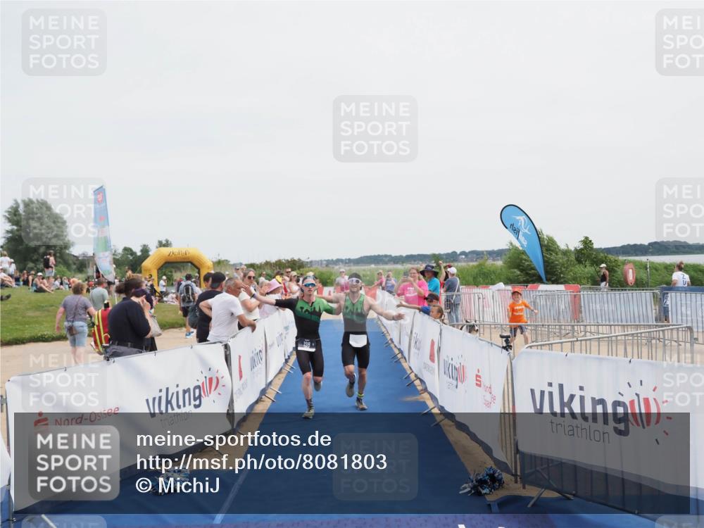 22.06.2025 - Viking Triathlon MichiJ http://msf.ph/oto/8081803 22.06.2025 14:28:07 Ziel 198, 287, 534 meine-sportfotos.de