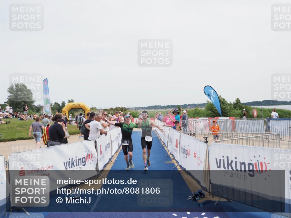 22.06.2025 - Viking Triathlon MichiJ http://msf.ph/oto/8081806 22.06.2025 14:28:07 Ziel 198, 287, 534 meine-sportfotos.de