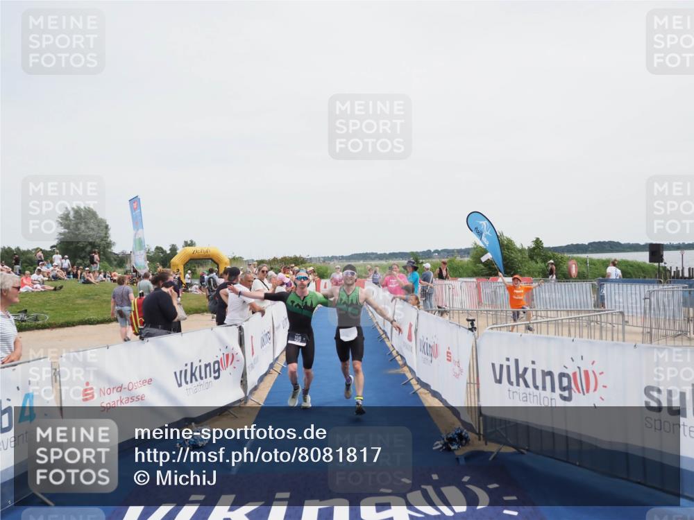 22.06.2025 - Viking Triathlon MichiJ http://msf.ph/oto/8081817 22.06.2025 14:28:07 Ziel 198, 287, 534 meine-sportfotos.de