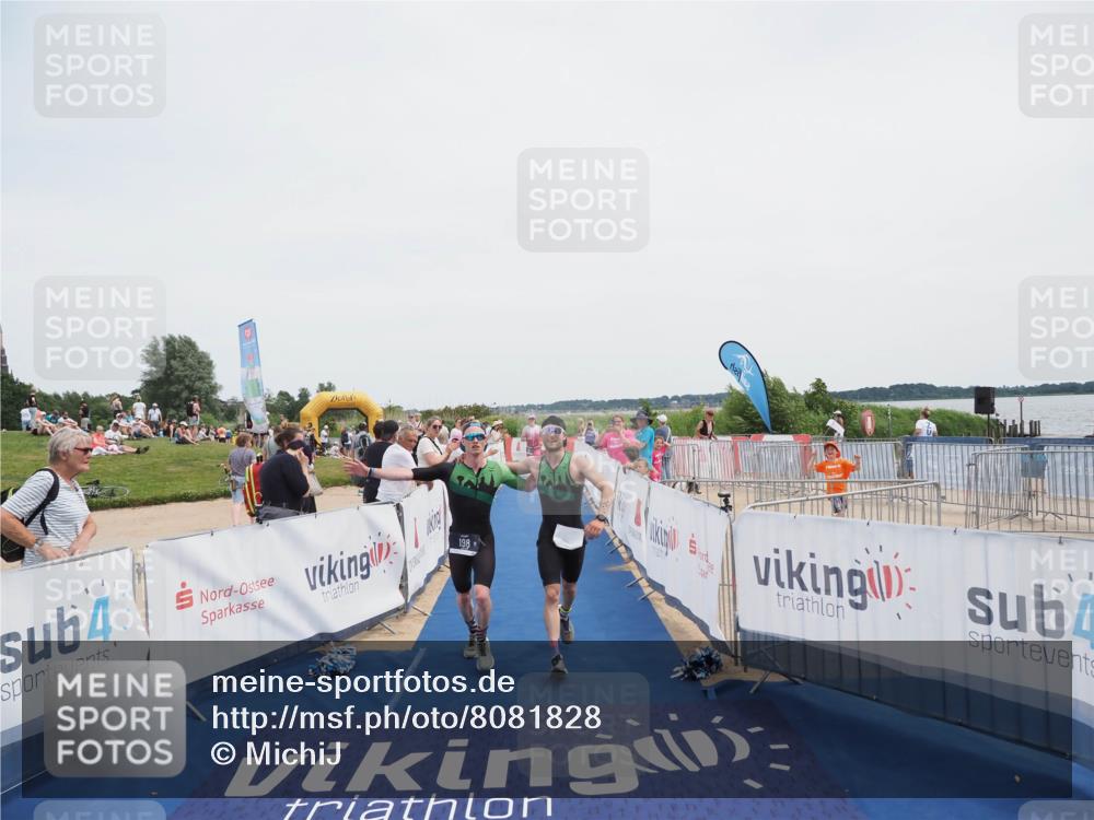 22.06.2025 - Viking Triathlon MichiJ http://msf.ph/oto/8081828 22.06.2025 14:28:07 Ziel 198, 287, 534 meine-sportfotos.de