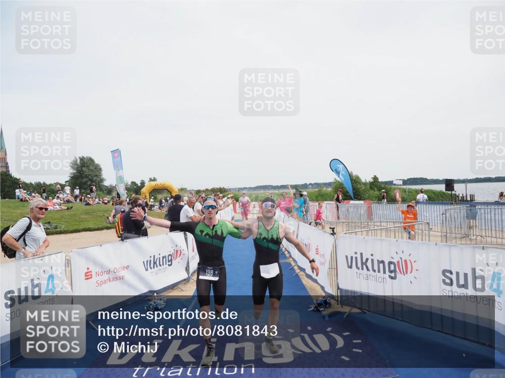 22.06.2025 - Viking Triathlon MichiJ http://msf.ph/oto/8081843 22.06.2025 14:28:08 Ziel 198, 287, 534 meine-sportfotos.de