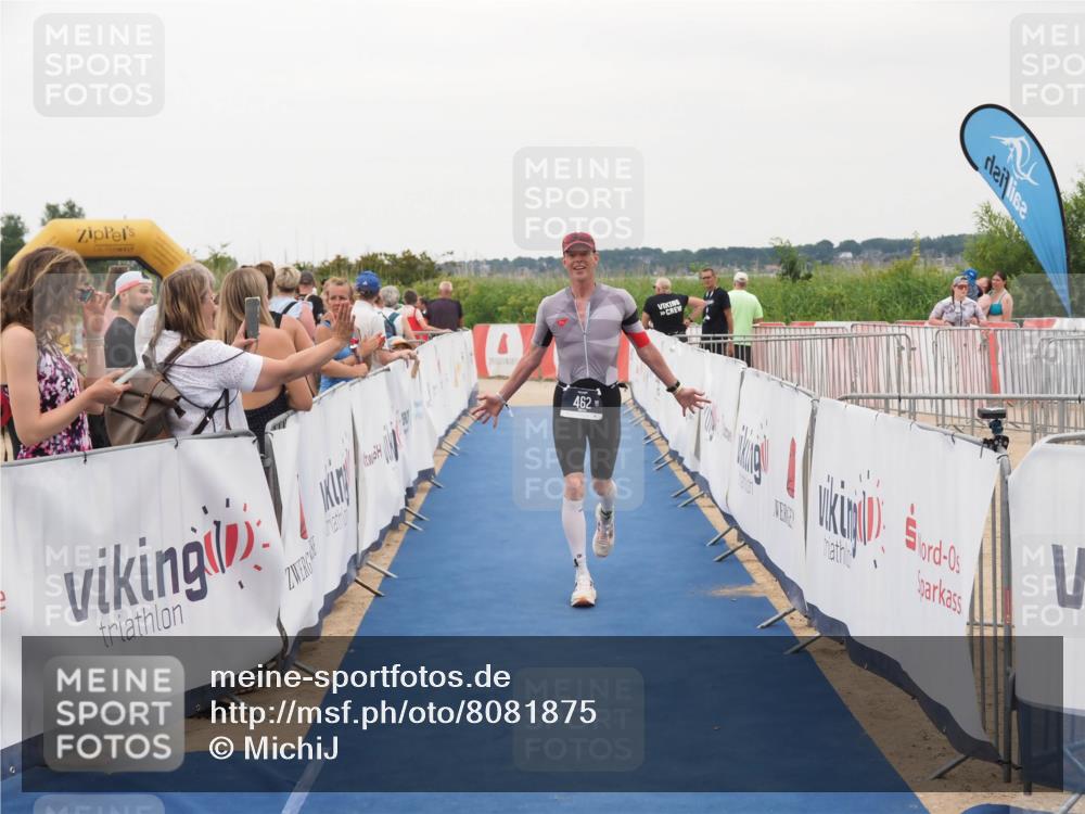 22.06.2025 - Viking Triathlon MichiJ http://msf.ph/oto/8081875 22.06.2025 15:59:41 Ziel 462 meine-sportfotos.de