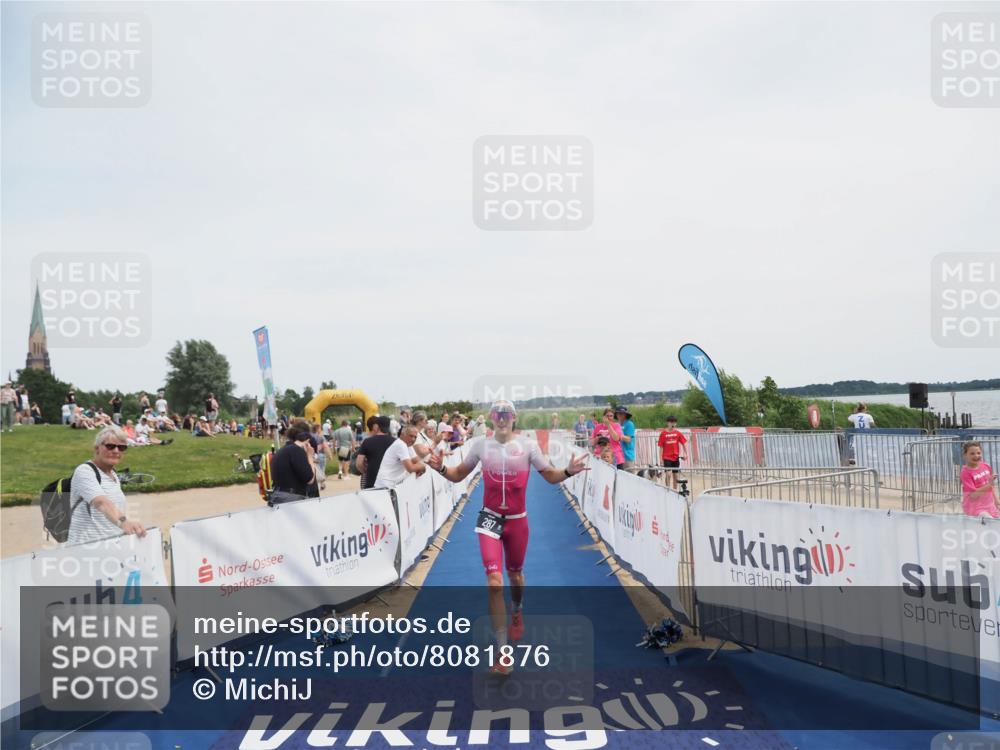 22.06.2025 - Viking Triathlon MichiJ http://msf.ph/oto/8081876 22.06.2025 14:28:11 Ziel 198, 287, 534 meine-sportfotos.de