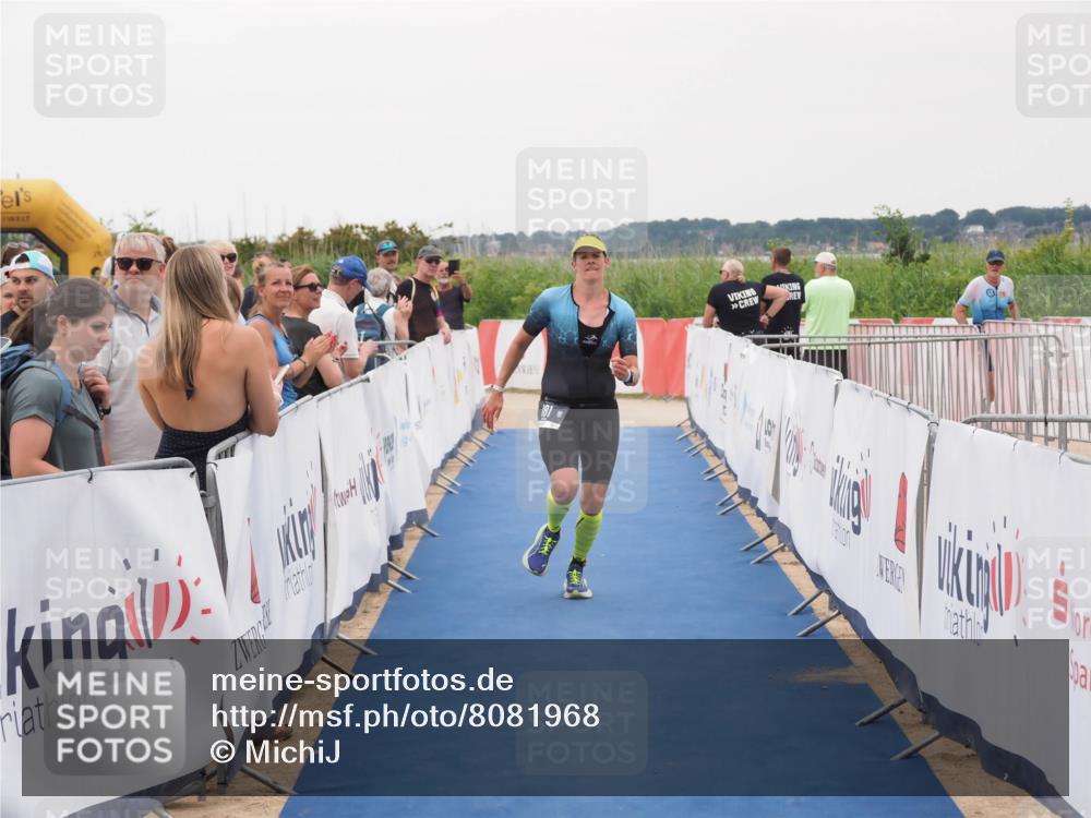 22.06.2025 - Viking Triathlon MichiJ http://msf.ph/oto/8081968 22.06.2025 16:00:08 Ziel 181 meine-sportfotos.de