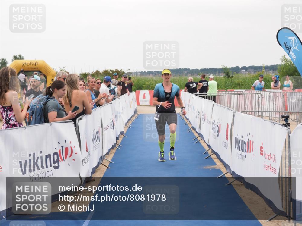 22.06.2025 - Viking Triathlon MichiJ http://msf.ph/oto/8081978 22.06.2025 16:00:09 Ziel 181 meine-sportfotos.de