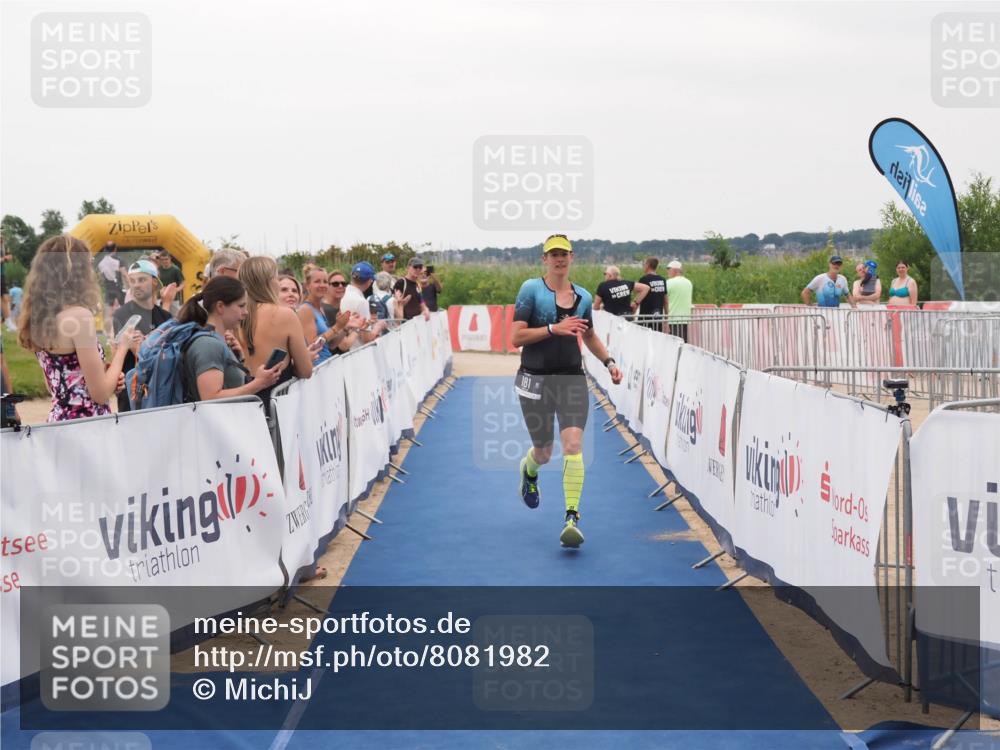 22.06.2025 - Viking Triathlon MichiJ http://msf.ph/oto/8081982 22.06.2025 16:00:09 Ziel 181 meine-sportfotos.de