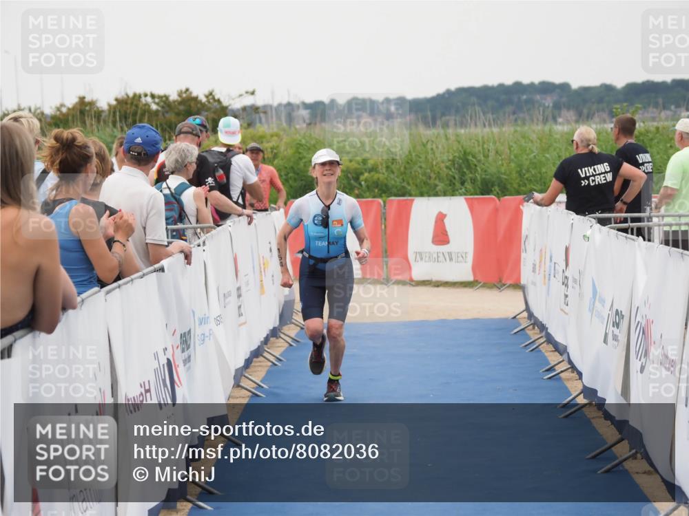 22.06.2025 - Viking Triathlon MichiJ http://msf.ph/oto/8082036 22.06.2025 16:00:20 Ziel 154 meine-sportfotos.de