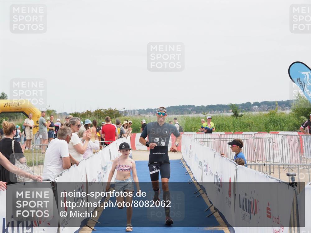 22.06.2025 - Viking Triathlon MichiJ http://msf.ph/oto/8082062 22.06.2025 14:30:35 Ziel 81 meine-sportfotos.de
