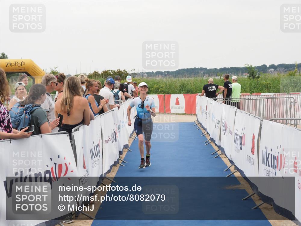 22.06.2025 - Viking Triathlon MichiJ http://msf.ph/oto/8082079 22.06.2025 16:00:21 Ziel 154 meine-sportfotos.de