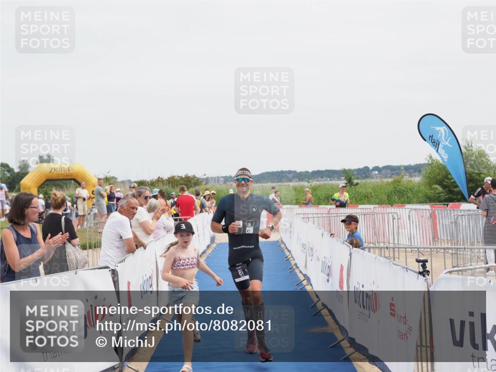 22.06.2025 - Viking Triathlon MichiJ http://msf.ph/oto/8082081 22.06.2025 14:30:36 Ziel 81 meine-sportfotos.de