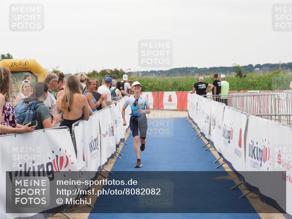 22.06.2025 - Viking Triathlon MichiJ http://msf.ph/oto/8082082 22.06.2025 16:00:21 Ziel 154 meine-sportfotos.de
