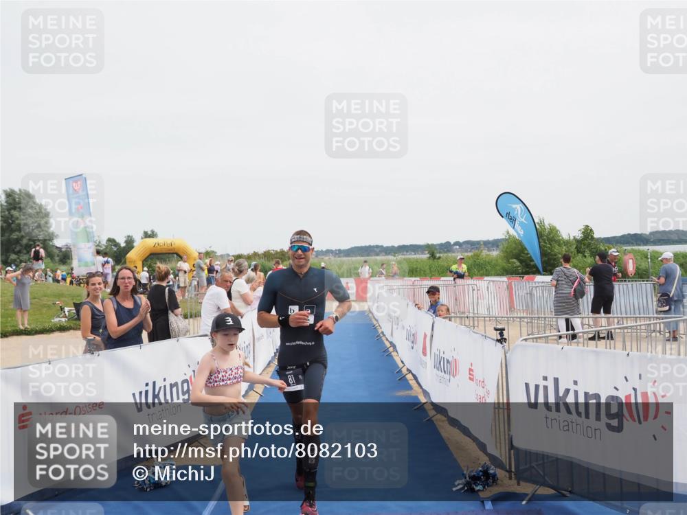 22.06.2025 - Viking Triathlon MichiJ http://msf.ph/oto/8082103 22.06.2025 14:30:37 Ziel 81 meine-sportfotos.de