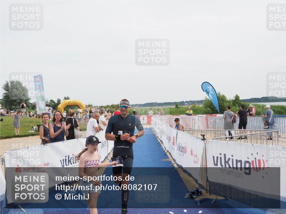 22.06.2025 - Viking Triathlon MichiJ http://msf.ph/oto/8082107 22.06.2025 14:30:37 Ziel 81 meine-sportfotos.de