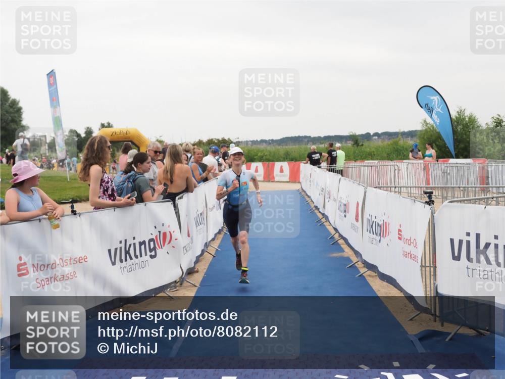 22.06.2025 - Viking Triathlon MichiJ http://msf.ph/oto/8082112 22.06.2025 16:00:22 Ziel 154 meine-sportfotos.de