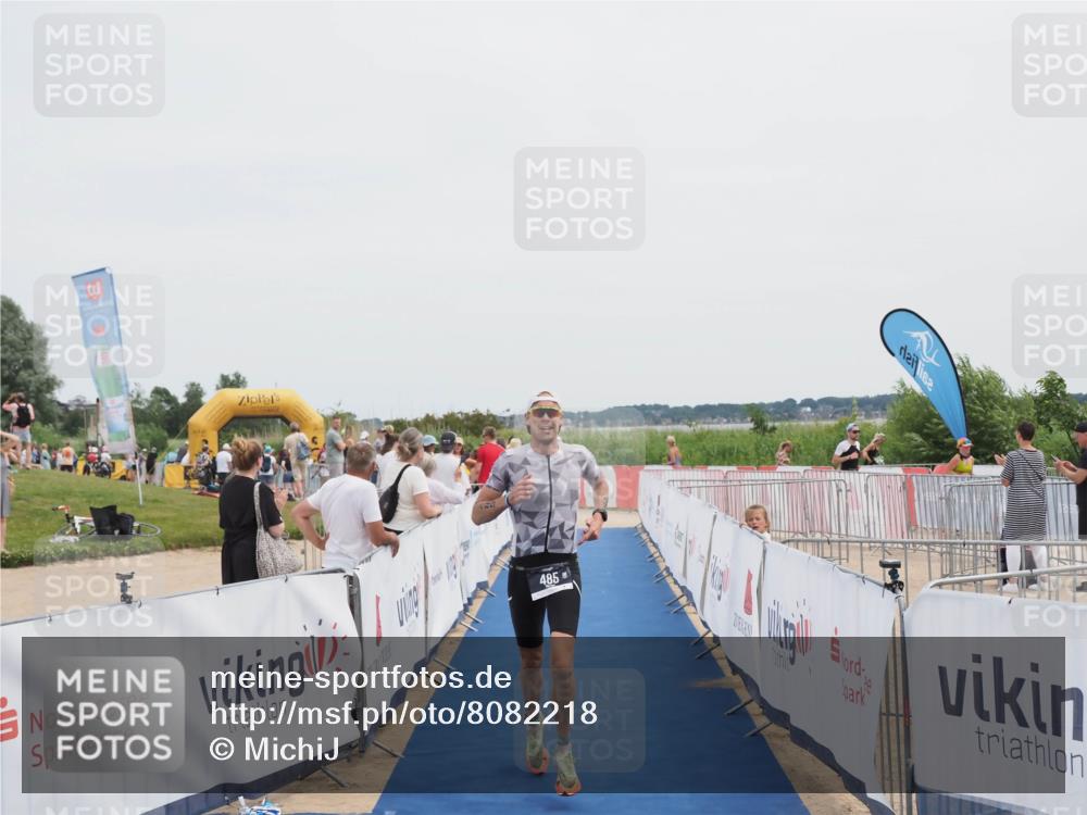 22.06.2025 - Viking Triathlon MichiJ http://msf.ph/oto/8082218 22.06.2025 14:30:58 Ziel 485 meine-sportfotos.de