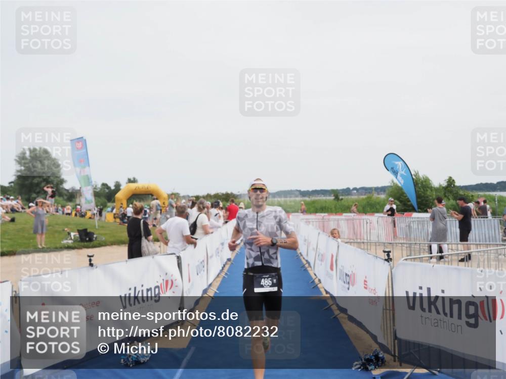 22.06.2025 - Viking Triathlon MichiJ http://msf.ph/oto/8082232 22.06.2025 14:30:58 Ziel 485 meine-sportfotos.de