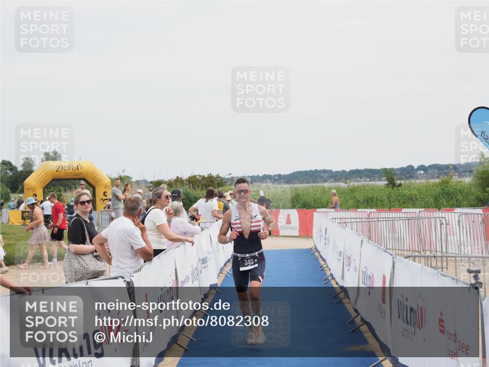 22.06.2025 - Viking Triathlon MichiJ http://msf.ph/oto/8082308 22.06.2025 14:31:10 Ziel 340 meine-sportfotos.de