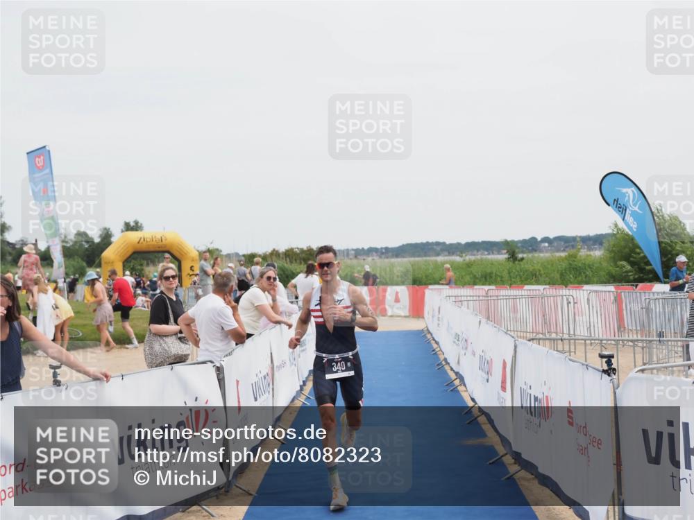 22.06.2025 - Viking Triathlon MichiJ http://msf.ph/oto/8082323 22.06.2025 14:31:11 Ziel 340 meine-sportfotos.de