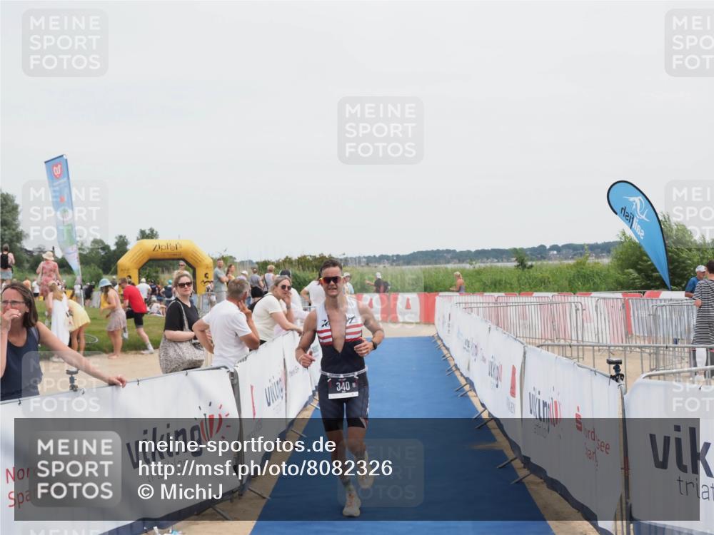 22.06.2025 - Viking Triathlon MichiJ http://msf.ph/oto/8082326 22.06.2025 14:31:11 Ziel 340 meine-sportfotos.de