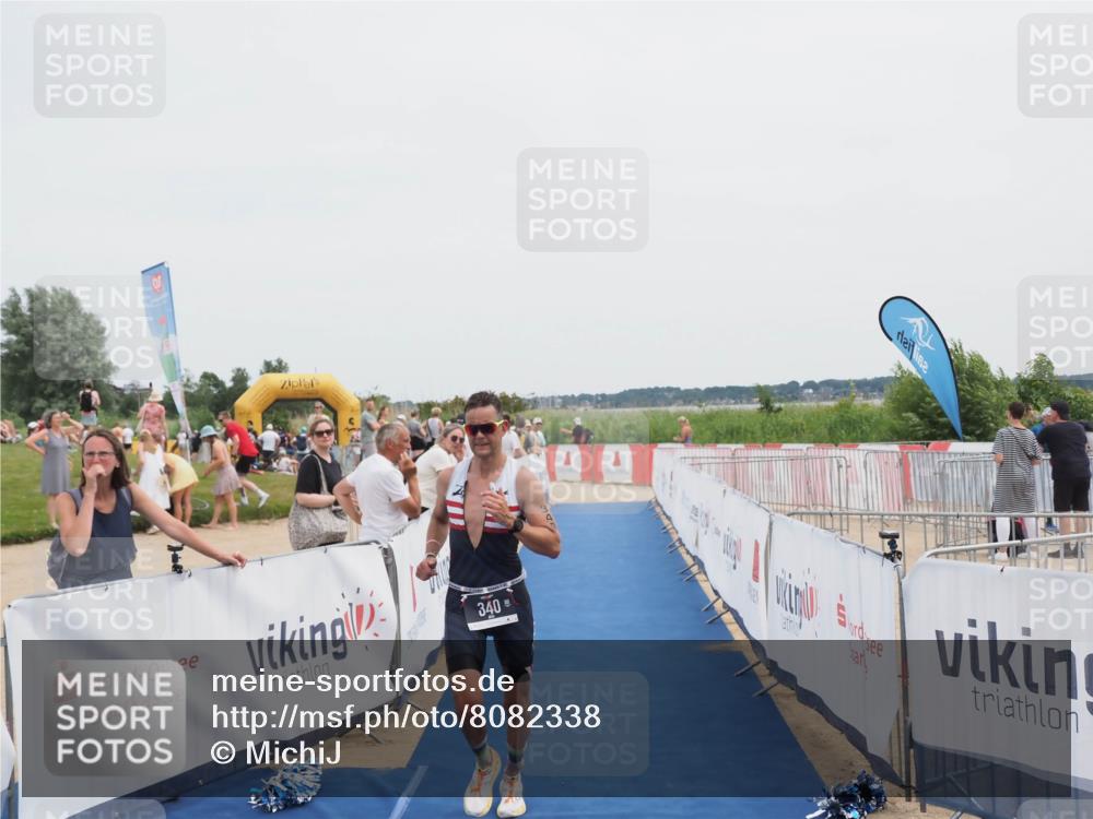 22.06.2025 - Viking Triathlon MichiJ http://msf.ph/oto/8082338 22.06.2025 14:31:11 Ziel 340 meine-sportfotos.de