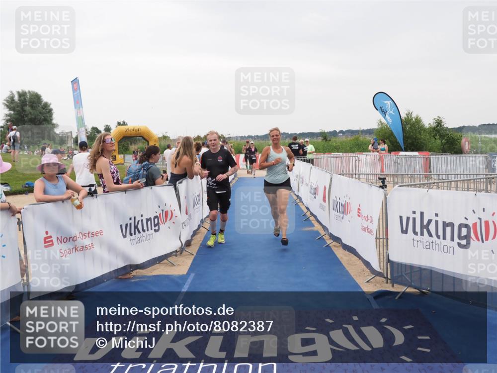 22.06.2025 - Viking Triathlon MichiJ http://msf.ph/oto/8082387 22.06.2025 16:01:29 Ziel 291, 619 meine-sportfotos.de