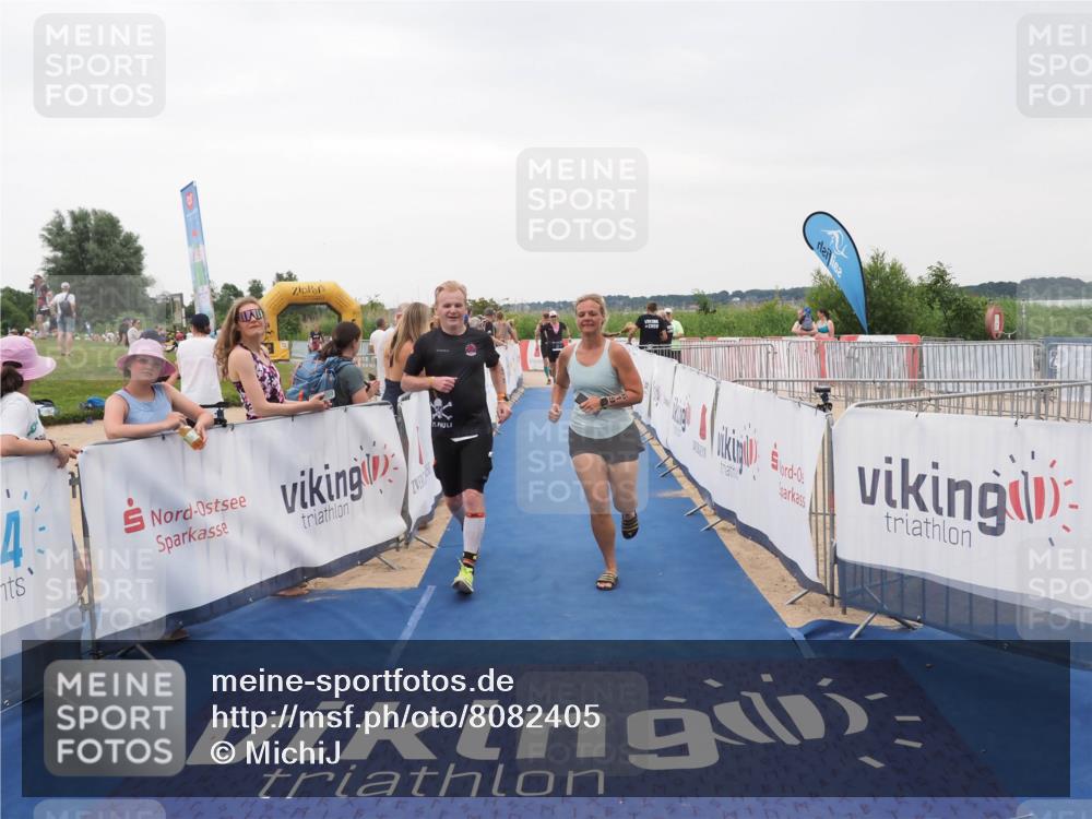 22.06.2025 - Viking Triathlon MichiJ http://msf.ph/oto/8082405 22.06.2025 16:01:29 Ziel 291, 619 meine-sportfotos.de