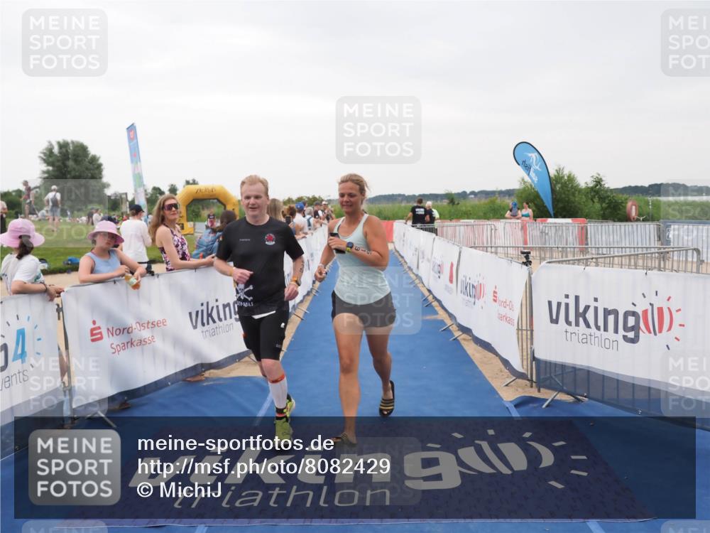 22.06.2025 - Viking Triathlon MichiJ http://msf.ph/oto/8082429 22.06.2025 16:01:30 Ziel 291, 619 meine-sportfotos.de