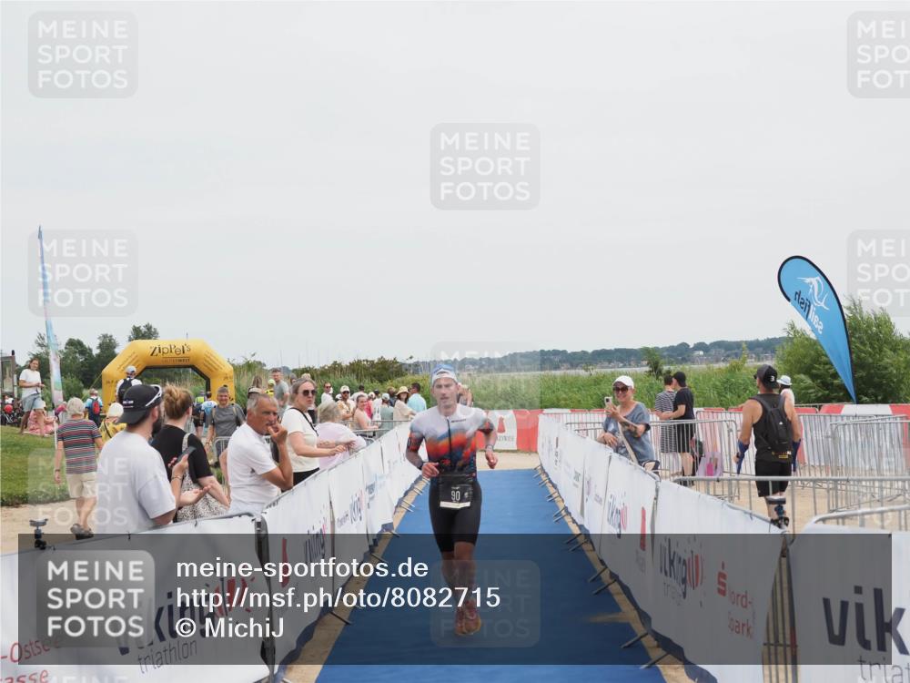 22.06.2025 - Viking Triathlon MichiJ http://msf.ph/oto/8082715 22.06.2025 14:33:12 Ziel 90, 544 meine-sportfotos.de