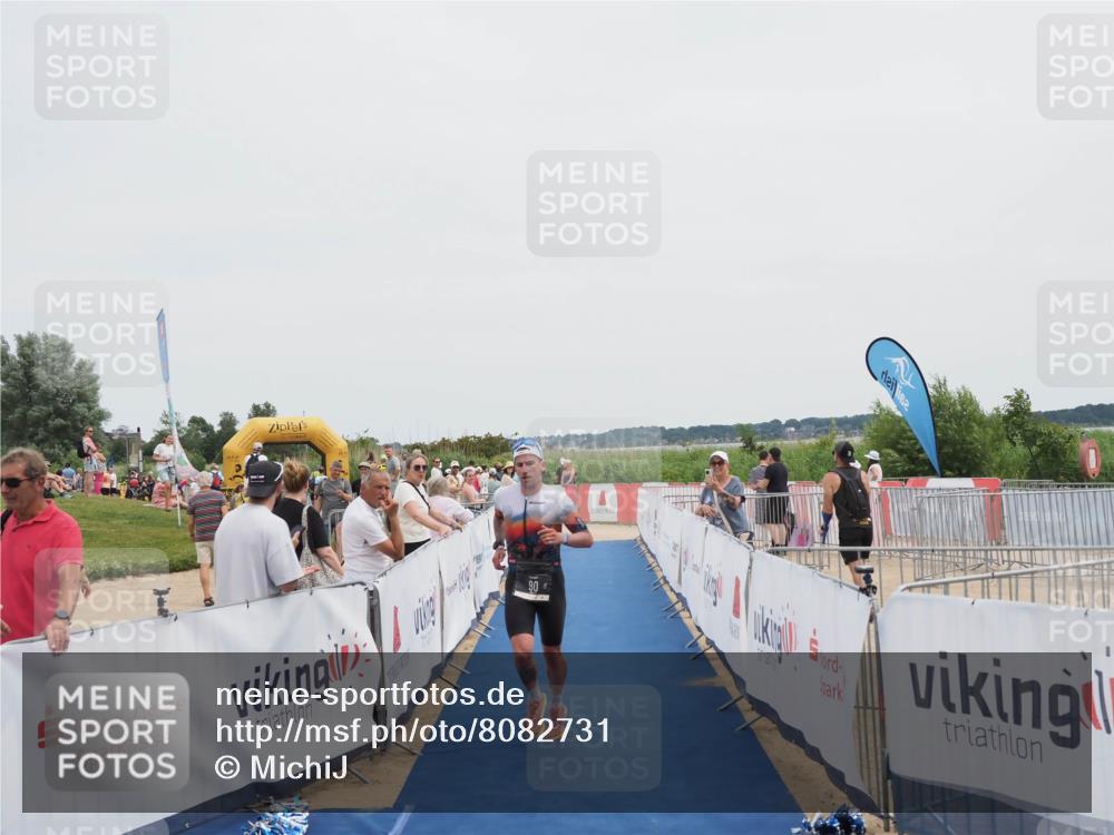 22.06.2025 - Viking Triathlon MichiJ http://msf.ph/oto/8082731 22.06.2025 14:33:13 Ziel 90 meine-sportfotos.de