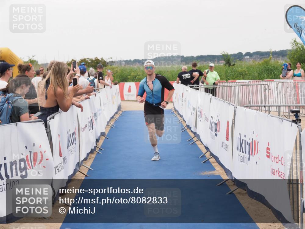 22.06.2025 - Viking Triathlon MichiJ http://msf.ph/oto/8082833 22.06.2025 16:01:46 Ziel 121 meine-sportfotos.de